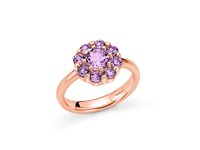 Anello Miluna Donna Le Gemme in Argento Ametista LID3853